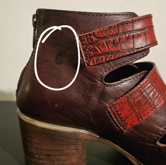 Freebird by Steven - Charlotte in Wine Multi Size 6 - Picture 6 of 8